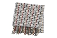 Merino Wool Basket Weave Scarf Harvest