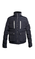 Navy Puffa Jacket