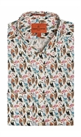 Paradise Birds Liberty Fabric Shirt