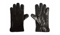 Ponyskin Gloves Black