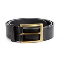 Spanish Leather Jeans Belt Black