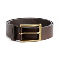 Spanish Leather Jeans Belt Brown