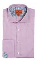 Twill Double Cuff Pink Shirt