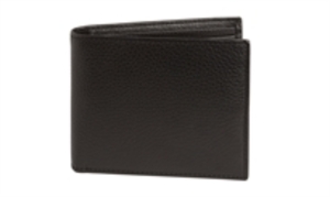 West End Black Leather Wallet