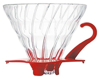 Hario V60 Glass Coffee Dripper 02 – Red