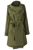 Cupshe All Set Double-breasted Long Coat