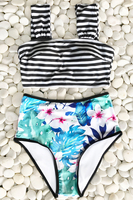 Cupshe Flower Or Not Print Bikini Set