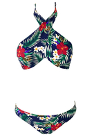Cupshe Fluttering Dance Cross Bikini Set