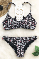 Cupshe Meteor Shower Print Bikini Set