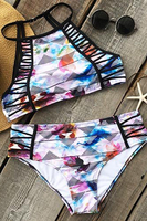 Cupshe Prints Charming Tank Bikini Set