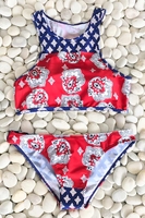 Cupshe Wanna Be Wild Print Bikini Set