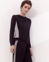 Cashmere Side Stripe Jumper