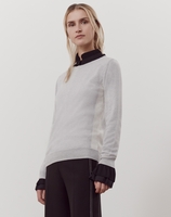 Cashmere Side Stripe Jumper