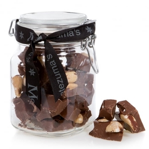 Milk Chocolate with Brazil Nuts Jar Bar