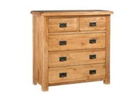 Rustic Oak 3 + 2 Chest