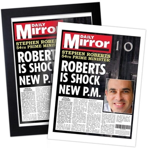 New Prime Minister - Spoof Newspapers