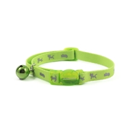 Ancol Hi-Vis Kitten Collar - Green - 15-22cm