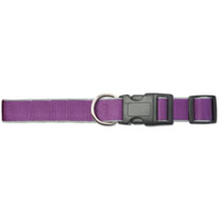Ancol Nylon Adjustable Collar with Reflective Edges 25cm
