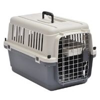 Barkshire Dog Carrier Airline Approved - Grey/White XSmall