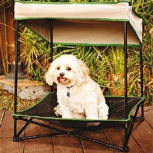 Petshade Quik Shade Raised Dog Bed - Small