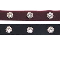 Rosewood Jewelled Felt Cat Collar