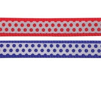 Rosewood Spotty Reflective Cat Collar