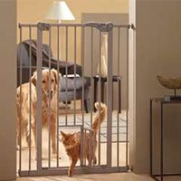 Savic Extendable Dog Barrier with Cat Door 107cm high