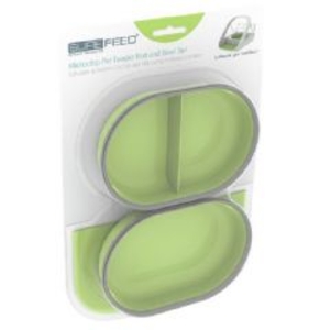 Sureflap Microchip Pet Feeder Mat and Bowl Set - Green