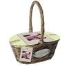 Spring Bulbs - Trug Planter with Angel Wings Roses