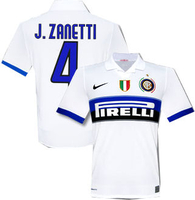 09-10 Inter Milan away (J.Zanetti 4)