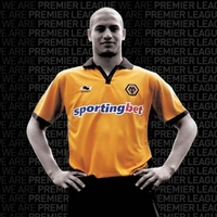 2010-11 Wolves Burrda Home Football Shirt