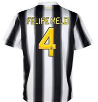 2011-12 Juventus Nike Home Shirt (Felipe Melo 4)