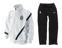 2011-12 Juventus Nike Sideline Tracksuit (White) - Kids