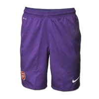 2013-14 Arsenal Away Nike Goalkeeper Shorts (Purple)