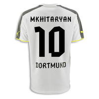 2013-14 Borussia Dortmund Alternative Shirt (Mkhitaryan 10)