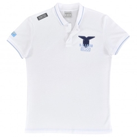 2013-14 Lazio Fan Cotton Polo Shirt (White)