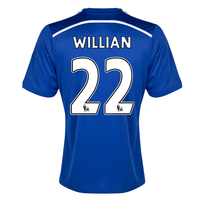 2014-15 Chelsea Home Shirt (Willian 22)