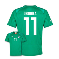2014-15 Ivory Coast World Cup Away Shirt (Drogba 11)