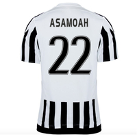 2015-16 Juventus Home Shirt (Asamoah 22) - Kids