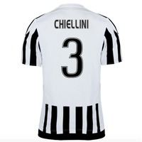 2015-16 Juventus Home Shirt (Chiellini 3) - Kids