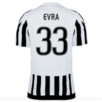 2015-16 Juventus Home Shirt (Evra 33) - Kids