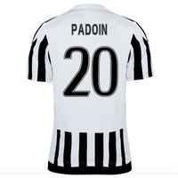 2015-16 Juventus Home Shirt (Padoin 20) - Kids