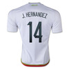 2015-2016 Mexico Adidas Away Shirt (J.Hernandez 14)