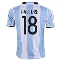 2016-17 Argentina Home Shirt (Pastore 18) - Kids