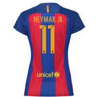 2016-17 Barcelona with Sponsor Womens Home Shirt (Neymar JR 11)