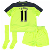 2016-17 Liverpool Third Mini Kit (Firmino 11)