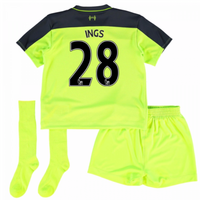 2016-17 Liverpool Third Mini Kit (Ings 28)