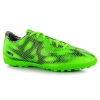 adidas F10 Astroturf Mens Football Boots (Solar Green-White-Black)