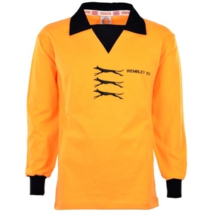 Wolves Mid 1974 League Cup Final Retro Football Shirt