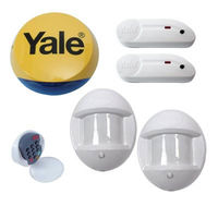 Yale Standard Alarm Kit - Yale Standard Alarm Kit - Kit contains 1 x siren box with flashing LED,  1 x remote keypad,  2 x PIR movement detectors,  2 x door/window contacts